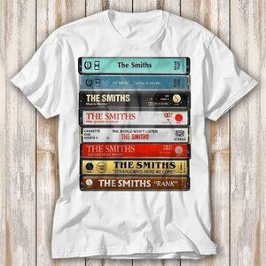 The Smiths Album Cover Cassette Retro Rock Music Band T-Shirt92